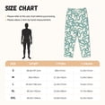 thumbnail image 4 of Lsque Hand Drawn Snake Print Women's Pajama Pants, Lounge Pant - Comfortable Home Wear,Elastic Waistband, Stylish Design-Small, 4 of 9