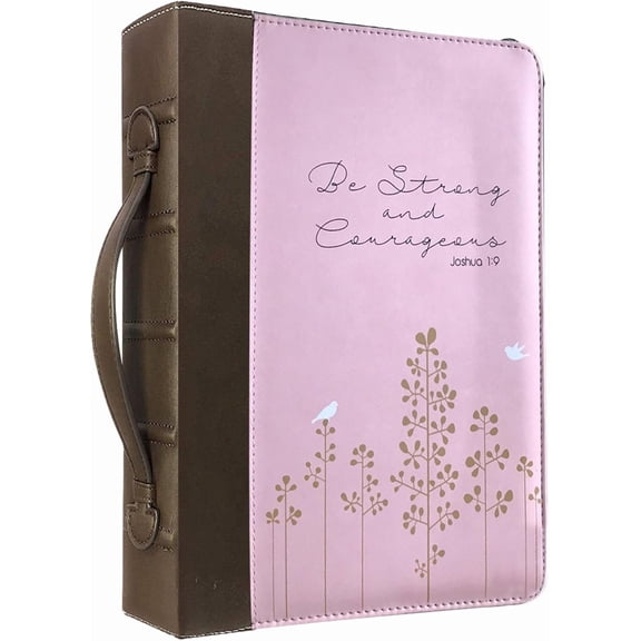 Women's Bible Cover,"Be Strong and Courageous- Joshua 1:9"