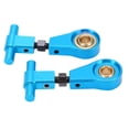 thumbnail image 3 of Brazo superior delantero RC, accesorios de brazo de suspensión de aleación de aluminio para Tamiya TT02 1/10 RC CarBlue, 3 of 8