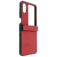 Case for Oppo Find N2 Flip Synthetic Leather Ultra Thin Shockproof Phone Protective Cover for