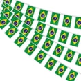 thumbnail image 1 of Guirnalda de banderas de Brasil AhfuLife de 10 m, 30 piezas, doble cara, 1 of 6