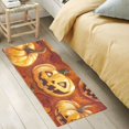 thumbnail image 4 of Halloween Pumpkins Bathroom Rug 39x20 Non Slip Quick Dry Washable Bathroom Mats for Bedroom Living Room Kitchen, 4 of 7