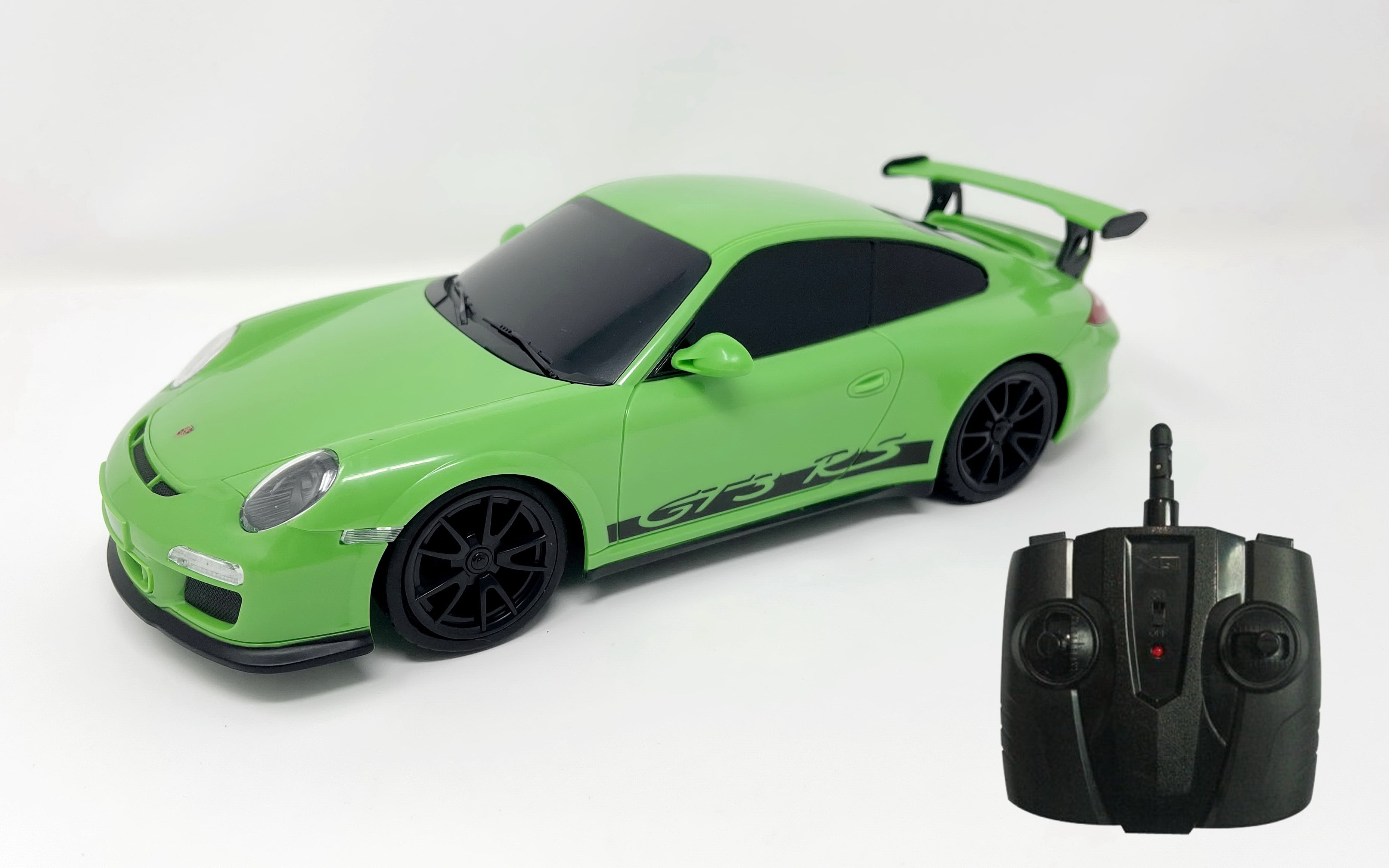 R/C RC Radio Control Porsche 911 GT3 RS 1/14 BLACK 14" LONG BATTERIES INCLUDED 