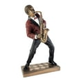 thumbnail image 2 of Alto Saxophone Player Statue Sculpture - Jazz Band Collection, 2 of 3