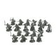 thumbnail image 5 of 20 figuras de soldados antiguos, modelos de guerreros, regalos de cumpleaños, figuras en miniatura, diseño de diorama para juegos, manualidades, Plata, 5 of 8