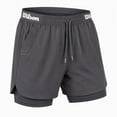 thumbnail image 2 of Short con Biker Wilson para Hombre Runline Color Gris Talla EG, 2 of 4