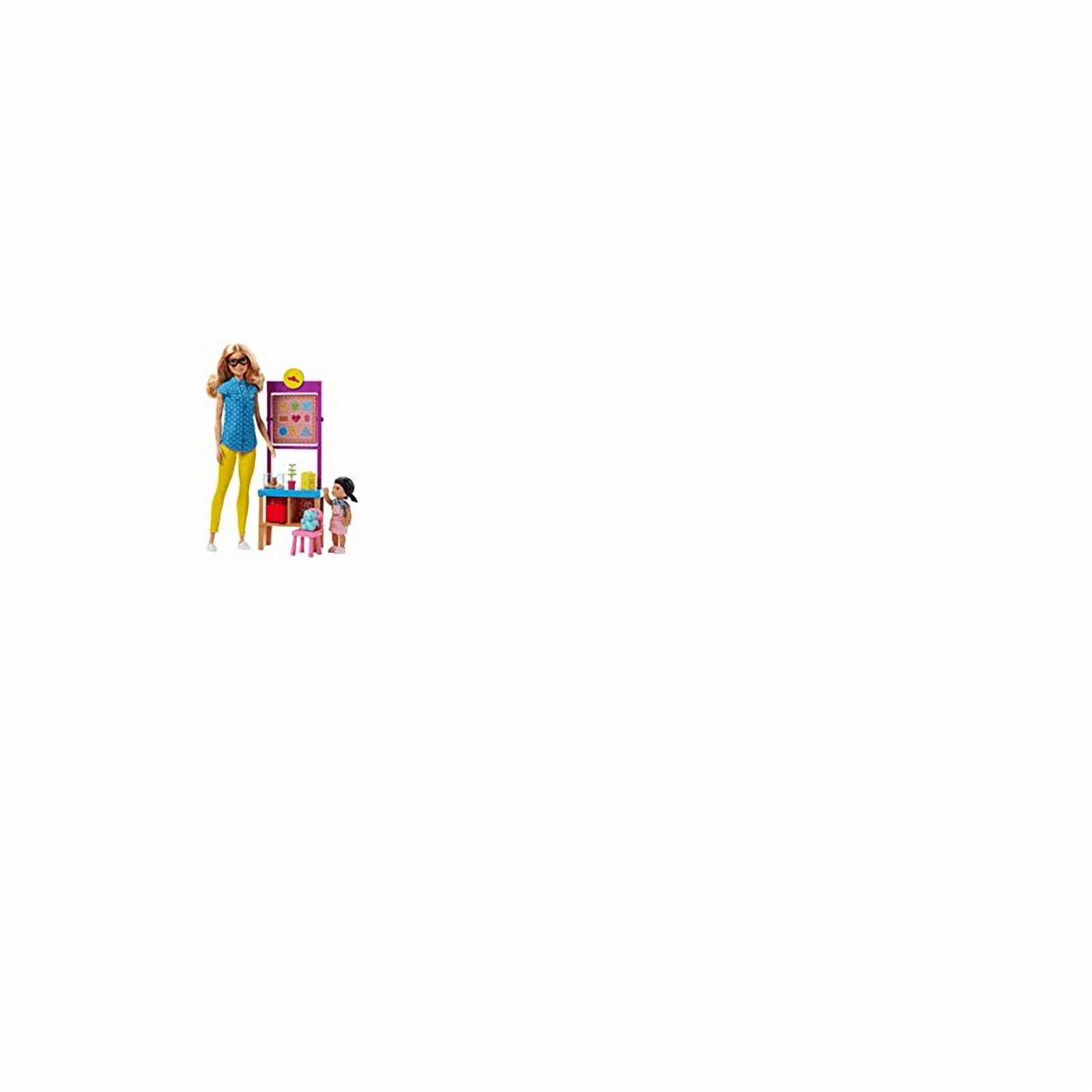 Barbie Careers Teacher Doll & Student Doll Classroom Playset