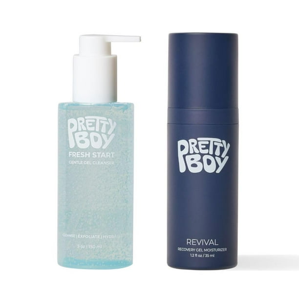 Gel hidratante y limpiador facial Skincare Prettyboy Face Revival para hombres