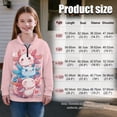 thumbnail image 7 of Uorisanigo Cute Axolotl Quarter Zip Pullover Sweatshirts for Girls, Oversized Long Sleeve Lapel Zipper Sweatshirt, Soft Workout Shirts Athletic Tops for Vacation Shopping Exercise Wear, 7 of 7