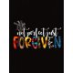 thumbnail image 3 of Creative Colorful English Forgiveness Pattern Printed Women'S Fashionable Round Neck Short Sleeve, Simple Casual Sports T-Shirt, Comfortable Summer Top for Women During Holidays., 3 of 8