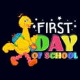 thumbnail image 2 of Women's Sesame Street Big Bird First Day of School  Graphic T-Shirt, 2 of 4