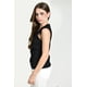thumbnail image 2 of Blusa tejida sin mangas Roman Fashion /Juvenil, 03253 (Negro) negro EG, 2 of 4