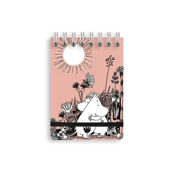 Flame Tree Spiral Pocket Notebooks Moomin Love (Spiral Bound Pocket Notebook), Book 4, (Paperback)