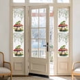 thumbnail image 2 of Mushroom Frogs Window Privacy Film, Spring Floral Summer Eucalyptus Leaves Static Cling UV Sun Blocking Heat Control Window Tint, Non-Adhesive One Way Windows Privacy Cover 17.7''x78.7'', 2 of 7