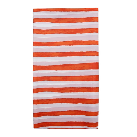 Striped Table Cover, Red and White, 54" x 84", Patriotic by Way To Celebrate