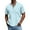 Light Blue, variant on Summer Mens Short Sleeve Henley Shirts Casual Button Down Shirt Lightweight Beach Wear with Pocket Breathable Streetwear Outdoor Shirt Solid Color Basic Style Tops Navy XL