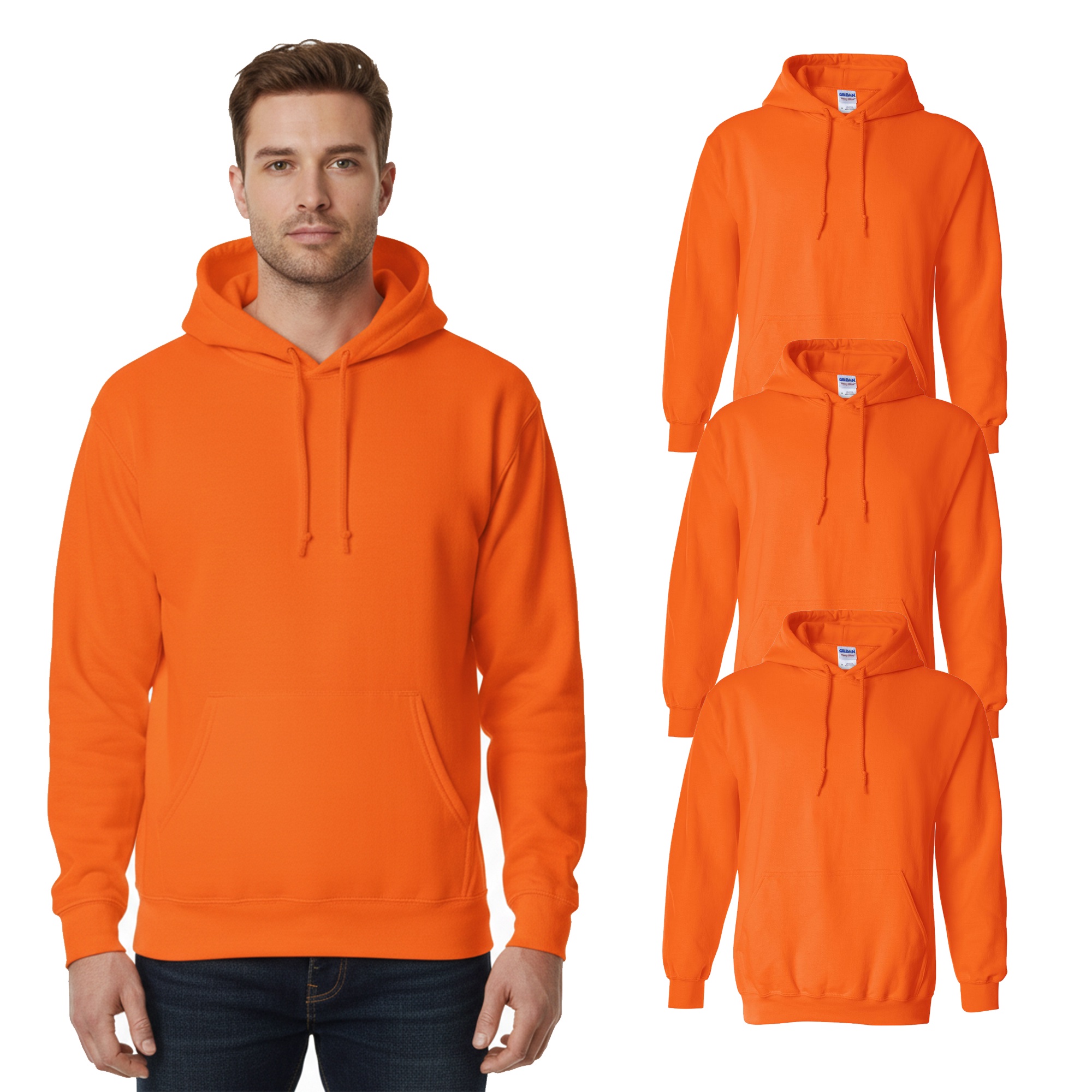 【新品4.5万】バナナリパブリック　オレンジ ベルベットジャケットLサイズ Blaze Orange High Visibility Hunting Jacket with Pockets, Thick