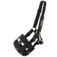 thumbnail image 2 of Tough 1 Poly Nylon Grazing Muzzle with Halter, Black, 2 of 2