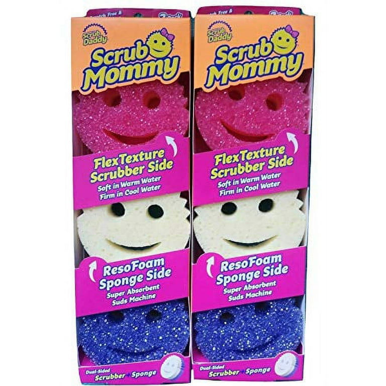 Scrub Mommy Dual-Sided Scrubber + Sponge – Veruca