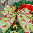 thumbnail image 2 of Christmas Decorations Wired Ribbon, Red Green Polka Dot Pattern for Gift Wrapping, Christmas Tree Decor and Holiday Wreath Making, 2 of 5