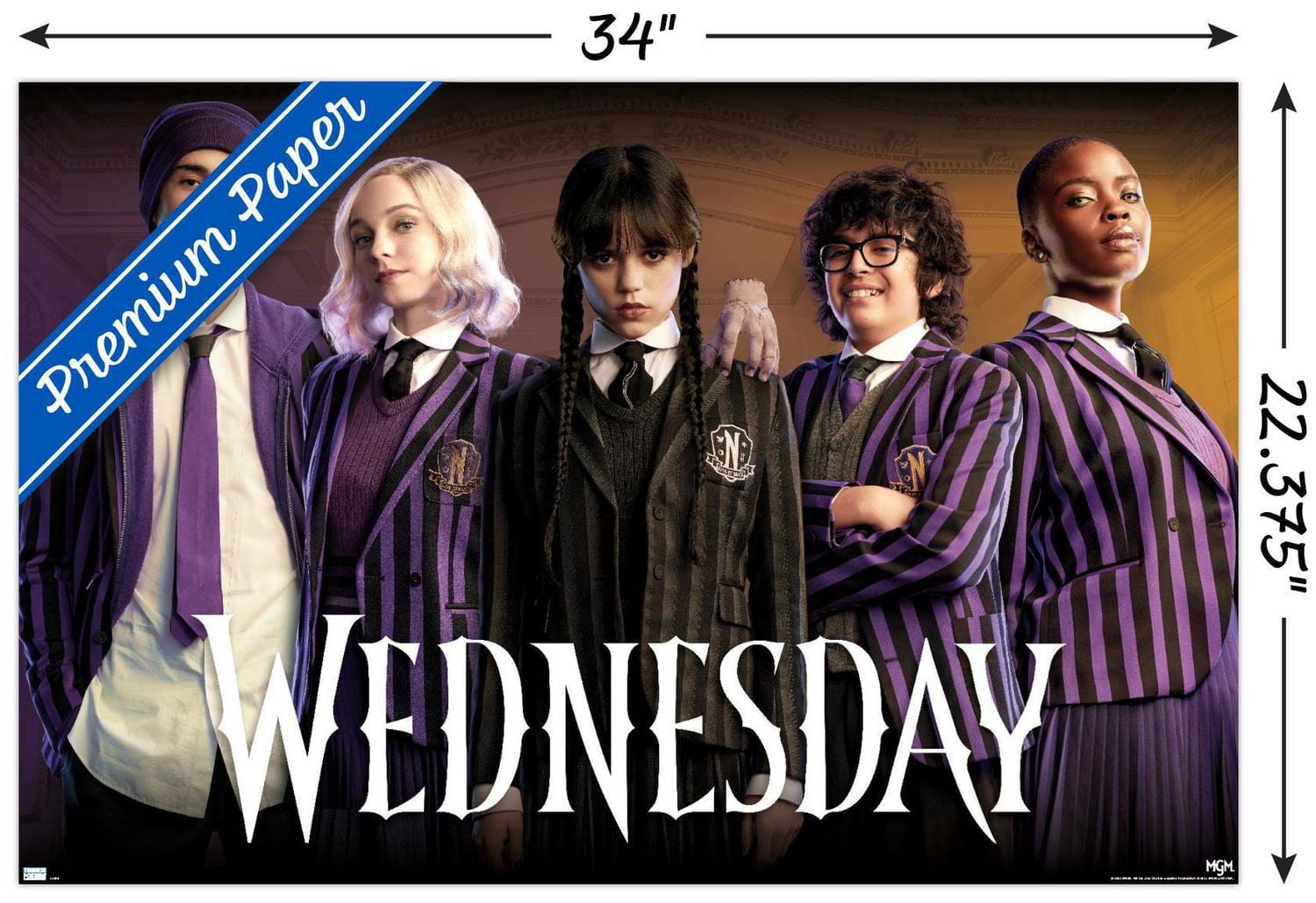 Wednesday - Group Wall Poster, 22.375" x 34"