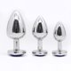 thumbnail image 3 of Tapón anal de metal con forma de corazón, grande, mediano y pequeño, juguetes sexuales alternativos, suministros para adultos, expansor anal para masturbación, 3 of 5