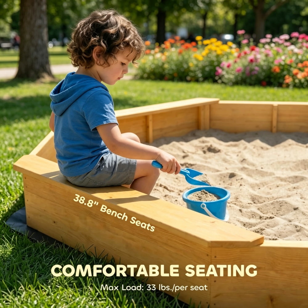 Wooden Sandbox