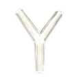 thumbnail image 2 of DOLITY Aquarium Air Pump Connector Y Shaped 3 Way for Tank Transparent Replacement, 2 of 6