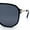 Black Gold - Black, variant on Polarized Mens Posh Fashion Racer Plastic Oversize Sunglasses Matte Tortoise - Brown