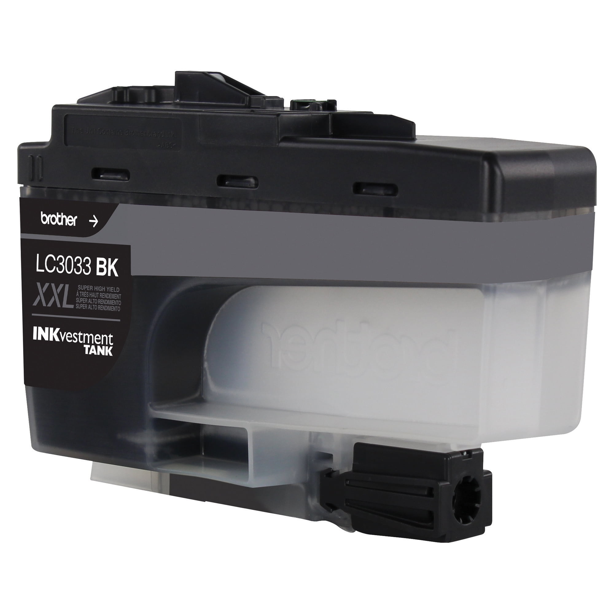 Brother Genuine LC3033BK Super High-yield Black INKvestment Tank Printer Ink Cartridge