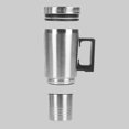 thumbnail image 4 of Stainless Steel Car Electric Kettle Electric Coffee Heating Cup 300ml Silver 12V, 4 of 9