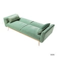 thumbnail image 2 of 14Karat Home Cartier Sofa, Sage Velvet, 2 of 9