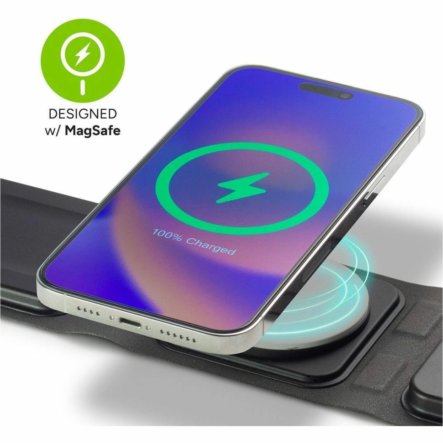 mophie 3-in-1 travel charger with MagSafe