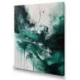 thumbnail image 2 of Designart "White Minimalims Enchantment" Abstract Marble Wall Decor, 2 of 5