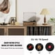 thumbnail image 4 of Tocadiscos cotsoco para vinilo, Bluetooth, 3 velocidades, madera, marrón, 4 of 7