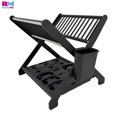 thumbnail image 2 of Secador Escurridor Platos Pequeño 2 Niveles Plegable negro, 2 of 7