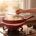 thumbnail image 4 of LFKERWMG Alloy Non Stick Pan with Lid and Non Stick Frying Pan Cookware for Cooking Non Stick Frying Pans Purpose Deep Frying Pans, 4 of 5