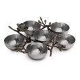 thumbnail image 1 of Michael Aram Black Orchid 6 Compartment Plate, 1 of 3