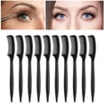 thumbnail image 3 of 10pcs Set Plastic Eyelashes Comb Portable Beauty Makeup Eye Lashes Separator Tool Lightweight  Reusable Ergonomic Handle Convenient Grip Professional Home Use, 3 of 7