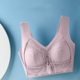 thumbnail image 5 of TAGOLD Summer Savings Clearance 2023! for Womens Plus Size Bra,Woman's Embroidered Glossy Comfortable Breathable Bra Underwear No Rims, 5 of 5
