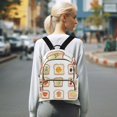 thumbnail image 7 of FORMRS Mini Backpack Purse for Women Quilted Travel Daypack Casual Shoulder Bag, Various Toasts, 7 of 7