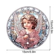 thumbnail image 3 of Diamond Painting Kit Pendant, Religious Hanging Ornament DIY Craft Kit for Home, Office, or Festive Decorations and Gift Ideas, 3 of 7