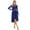 Navy Blue, variant on TiaoBug Womens Long Sleeve Lyrical Dance Costumes Cutout Modern Contemporary Dance Dress Navy Blue S
