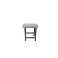 thumbnail image 3 of Corona 18" Recycled Plastic Side Table - Gray, 3 of 6