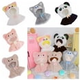 thumbnail image 4 of Photo Props Gift Changing Dressing Game Toys Accessories Plush Outfit Hairy Cartoon Animal Shawl Doll Clothes Doll Plush Cloak 10CM CAT, 4 of 8