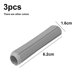 thumbnail image 2 of Funda protectora con soporte de agarre de silicona de 3 piezas, compatible con Apple Pencil 1ra / 2da generación Zhivalor CPB-SSW1486-2, 2 of 5
