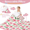 thumbnail image 3 of Pioneer Flower Floral Print Pattern Toddler Nap Mats for Kids Preschool,Sleeping Mat Bag or Kids,Toddler Sleeping Bag,Toddler Nap Mat or Daycare, 3 of 6