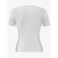 thumbnail image 5 of Women's Square Neck Tops Short Sleeve Crop Tops Workout Summer Clothes Casual Slim Fit T-Shirts, 5 of 5