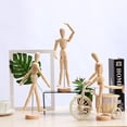 thumbnail image 2 of Muñeca de artista, modelo de adorno con soporte, muñeca articulada móvil, maniquí de artista, muñeca articulada, para dibujo y decoración de escritorio - Durabilidad, 2 of 5