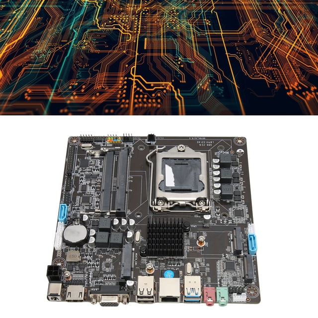 Base placa, flexible estable confiable H81 dual canal ddr3 juego de juego de juegos platera lga 1150 ranura 10 100 1000 mbps lan para pc de escritorio